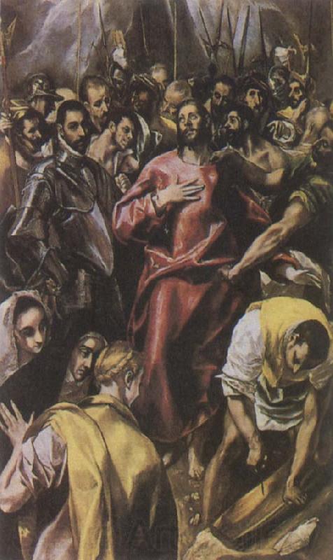 El Greco El Espolio Norge oil painting art